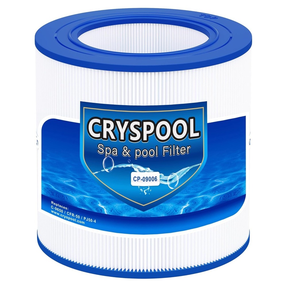 Cryspool 09006 Spa Filter Replaces CFR-50, PJ50-4, C-9650, FC-1460 50 Sq.Ft Hot